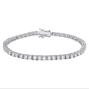 *5 FOR $25* NWT Silver Plated Tennis Bracelet
